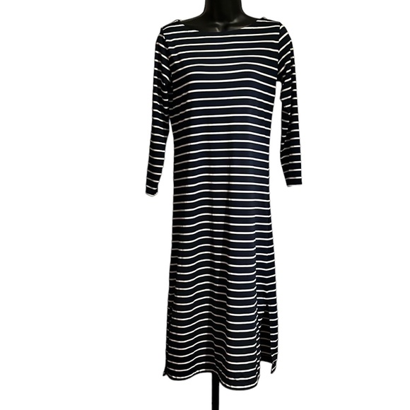 Vineyard Vines Dresses & Skirts - Vineyard Vines XS Sankaty Boat Neck Navy Blue & White Stripes